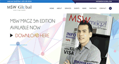 Desktop Screenshot of msw-global.com