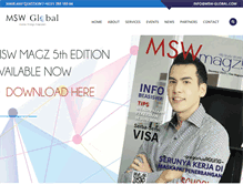 Tablet Screenshot of msw-global.com